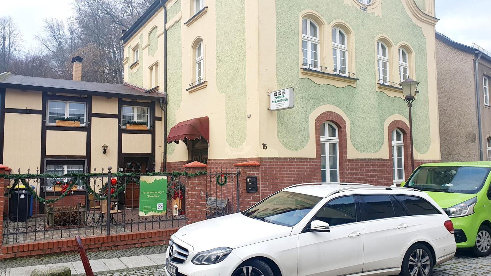 Apartment Gruener Fuerst Mit Sitzecke Im Innenhof & Naehe Park & Erdgeschoss Бад-Мускау Екстер'єр фото